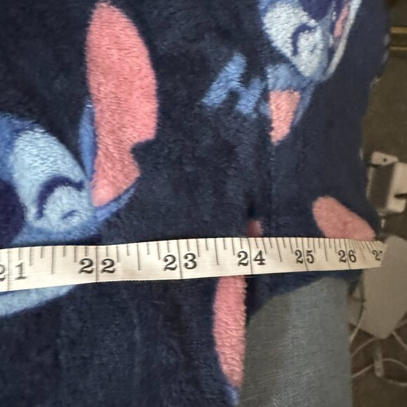 Disney Lilo & Stitch Fleece Jacket Pullover Sweater 1/4 Zip Pullover Unisex | L - Picture 4 of 9